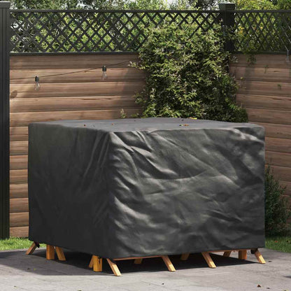 Möbelbezug Uni Schwarz 125 x 125 x 74 cm Stoff