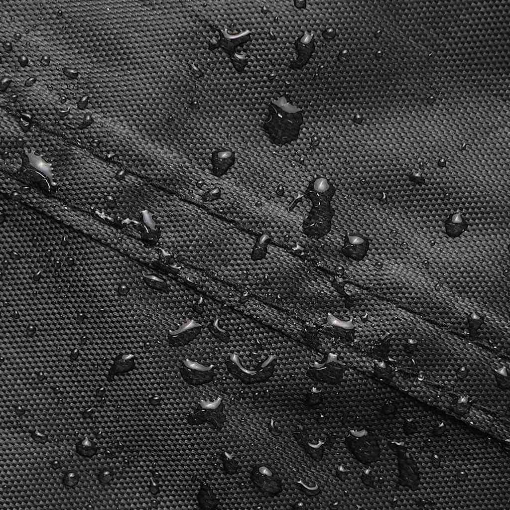 Möbelbezug Uni Schwarz 125 x 125 x 74 cm Stoff