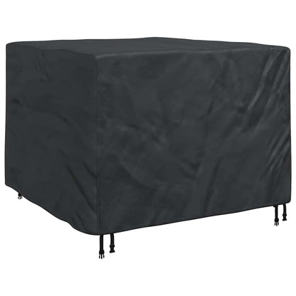Möbelbezug Uni Schwarz 135 x 135 x 90 cm Stoff