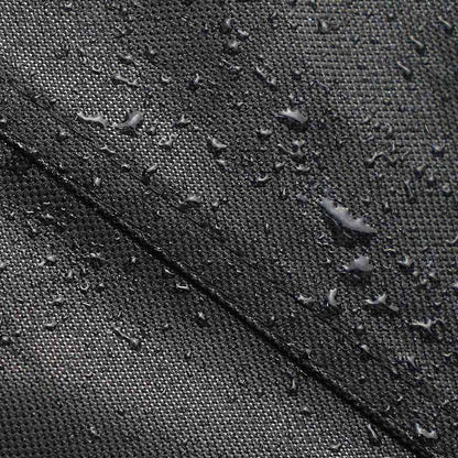 Möbelbezug Uni Schwarz 135 x 135 x 90 cm Stoff