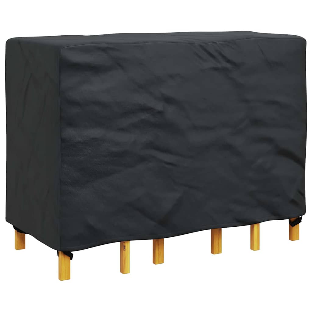 Möbelbezug Uni Schwarz 130 x 80 x 70 cm 210D