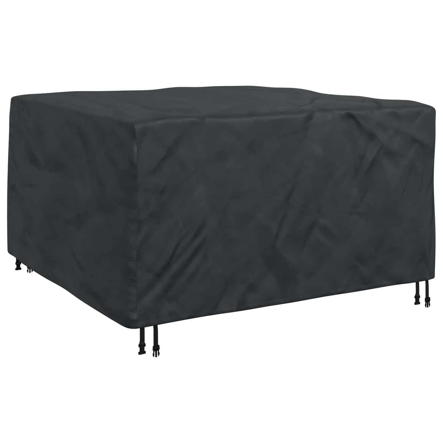 Möbelbezug Uni Schwarz 150 x 150 x 75 cm 600D