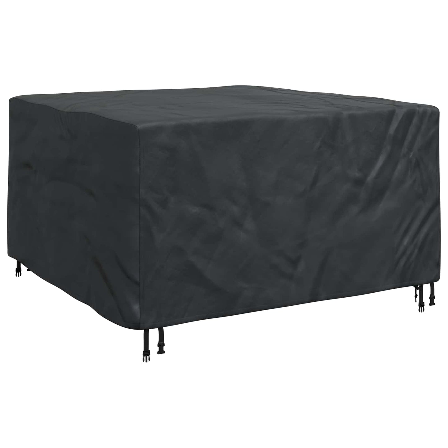 Möbelbezug Uni Schwarz 150 x 150 x 75 cm 600D