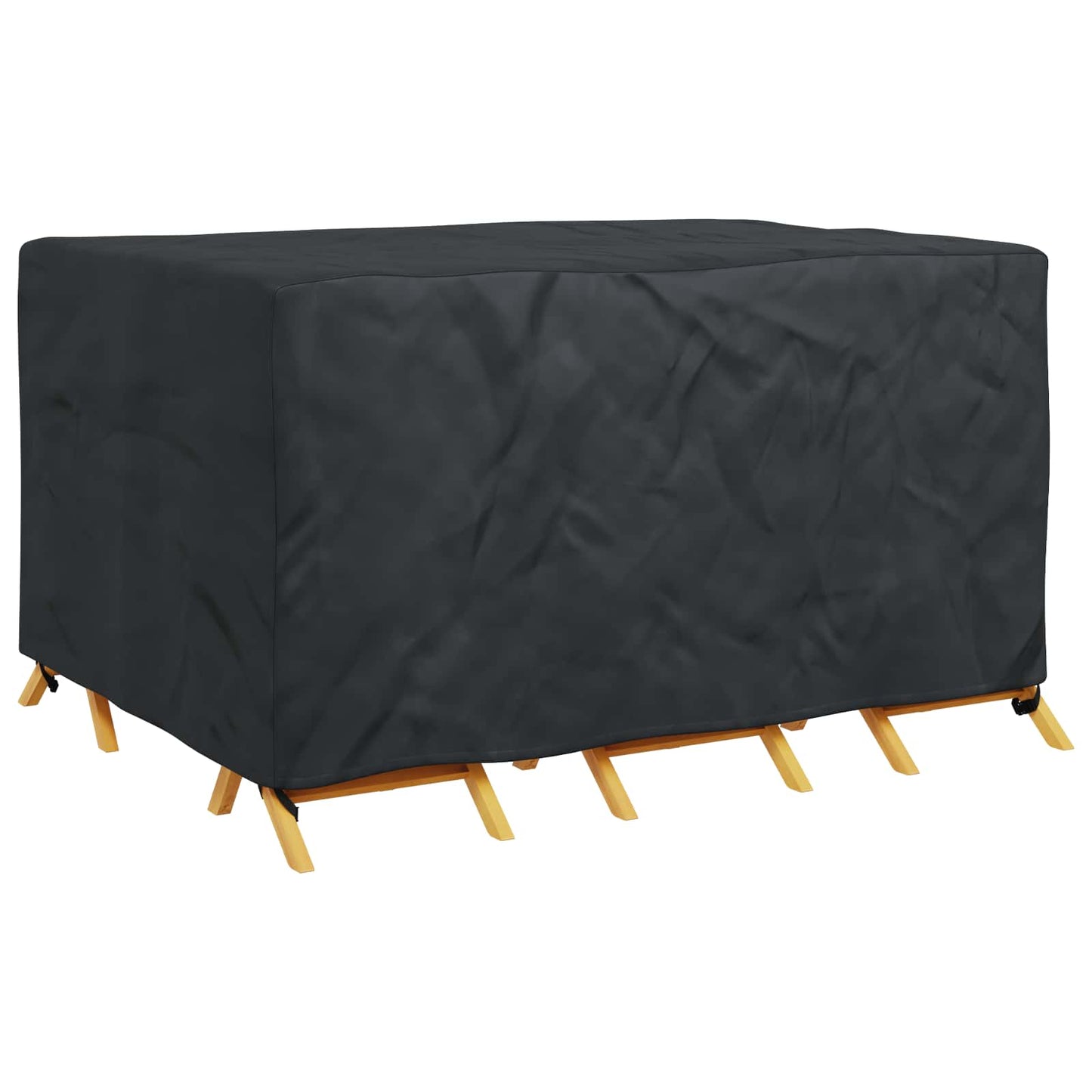 Möbelbezug Uni Schwarz 180 x 140 x 90 cm 420D