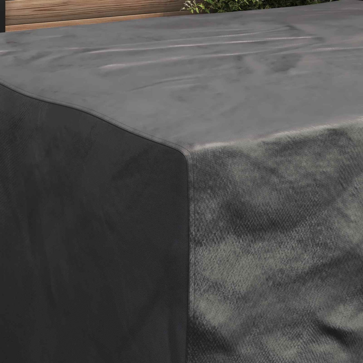 Möbelbezug Uni Schwarz 200 x 160 x 70 cm 420D