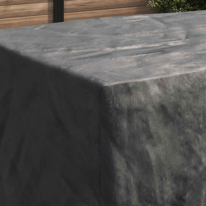 Möbelbezug Uni Schwarz 300 x 110 x 70 cm 210D