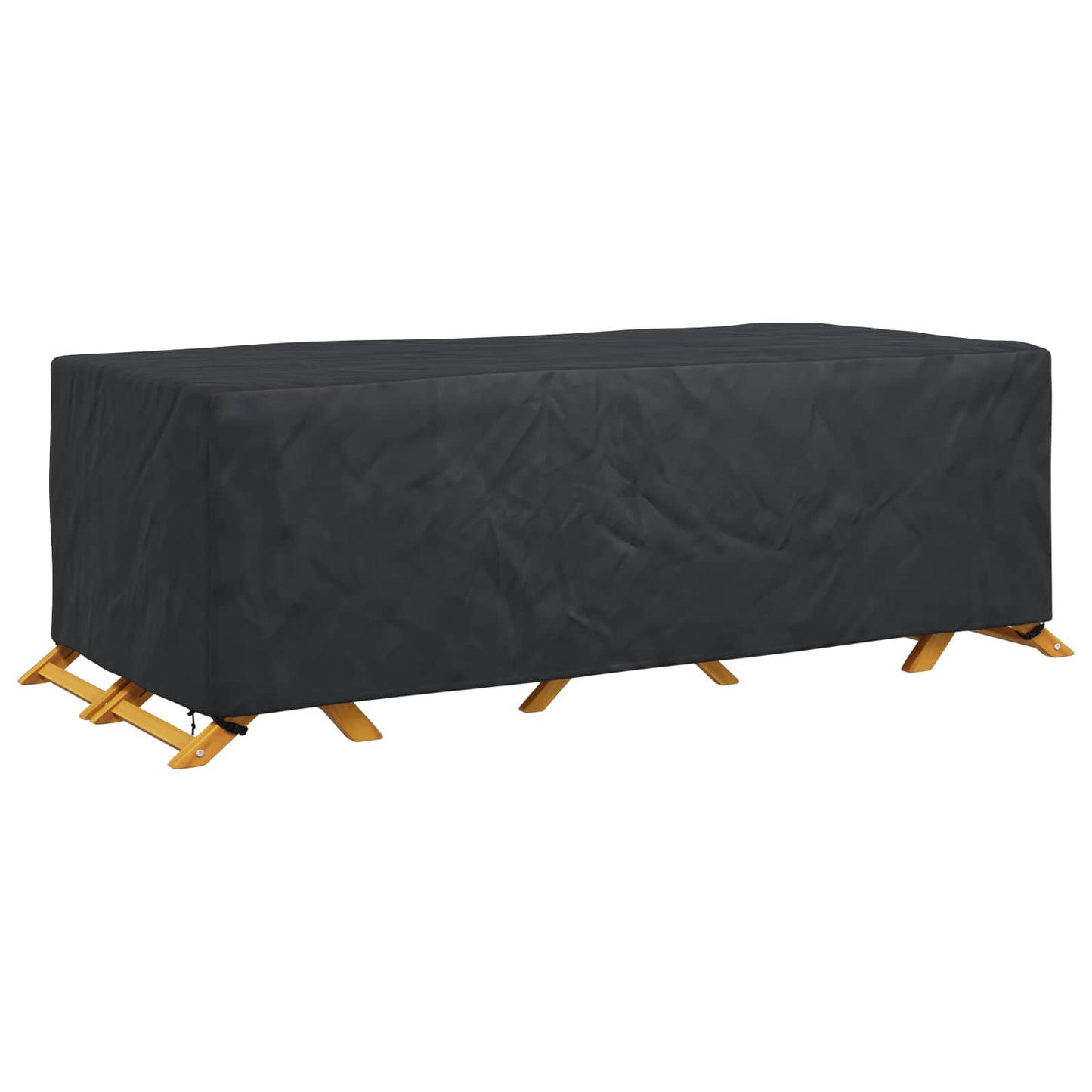 Möbelbezug Uni Schwarz 300 x 110 x 70 cm 210D