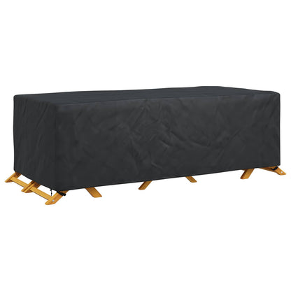 Möbelbezug Uni Schwarz 300 x 110 x 70 cm 210D