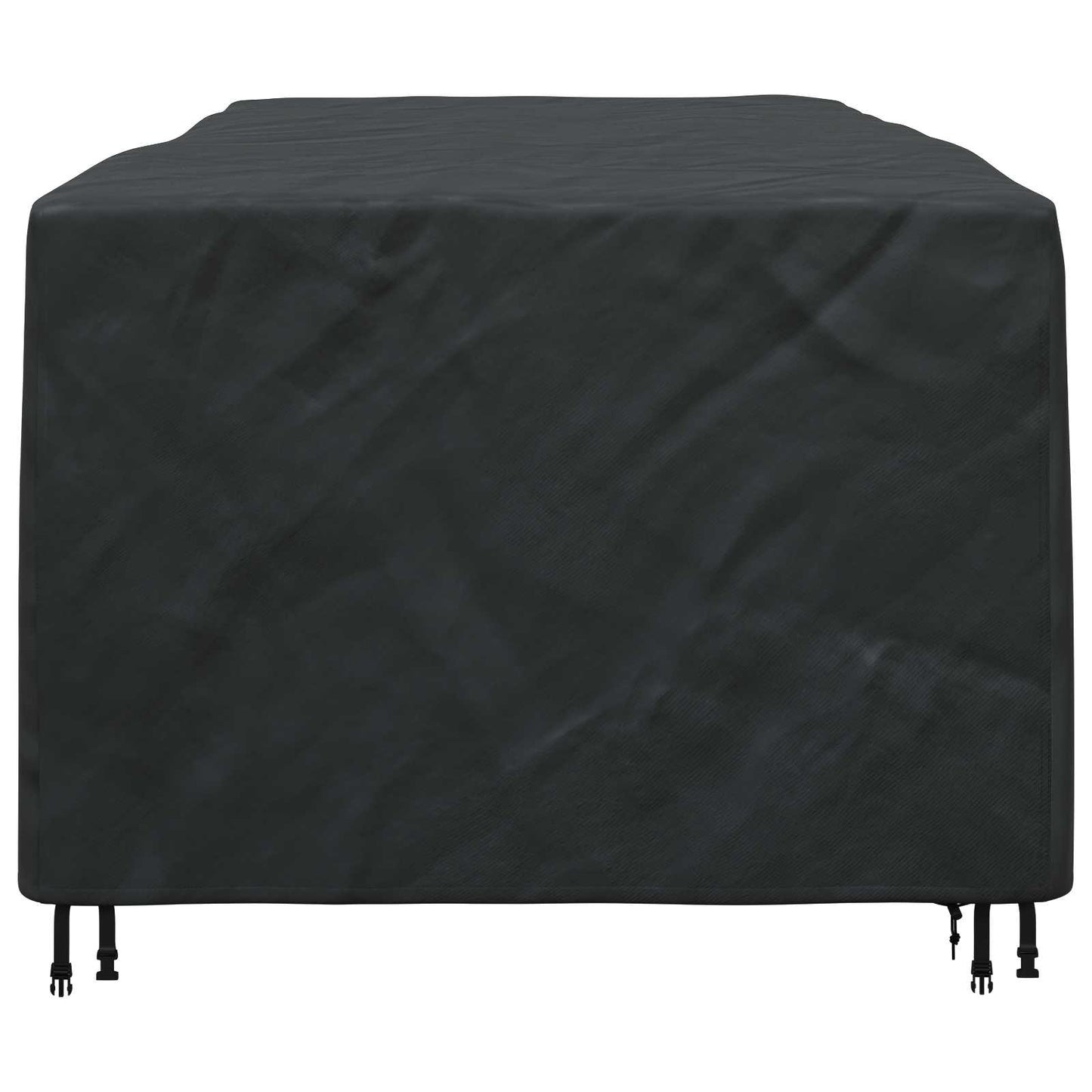 Möbelbezug Uni Schwarz 300 x 110 x 70 cm 600D