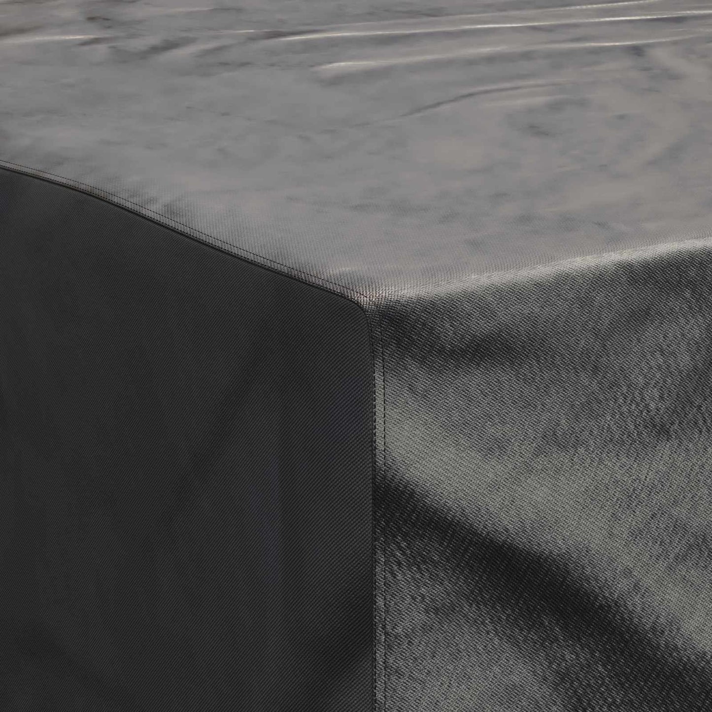 Möbelbezug Uni Schwarz 300 x 250 x 70 cm 420D