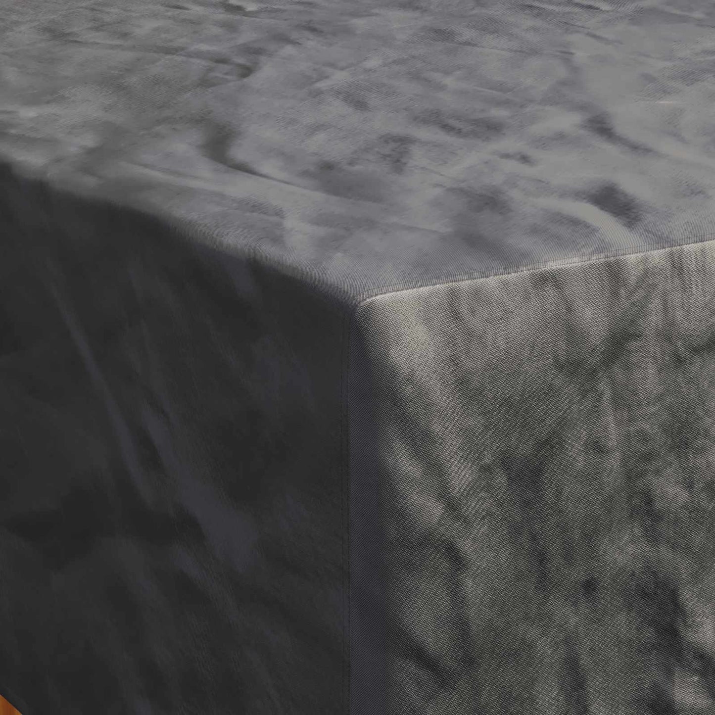 Möbelbezug Uni Schwarz 300 x 300 x 70 cm 600D