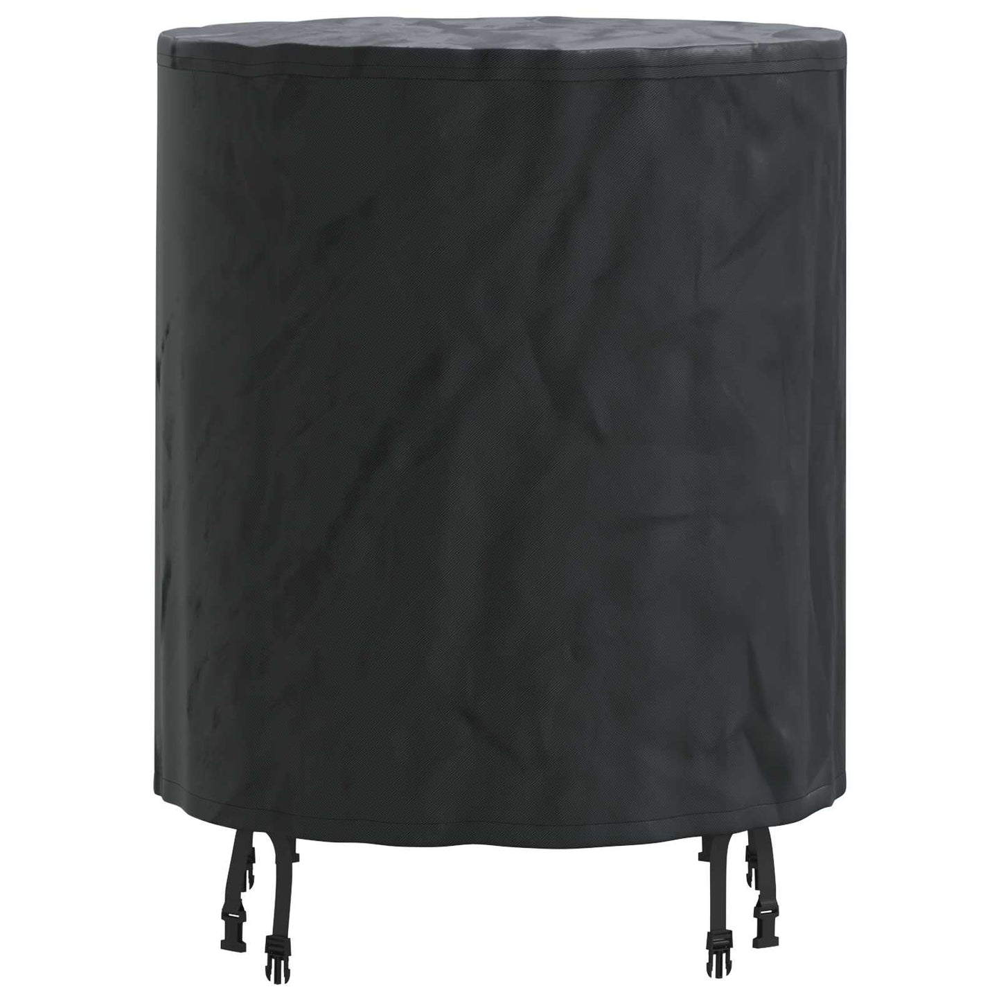 Tischdecken Uni Schwarz 62 x 62 x 70 cm Stoff