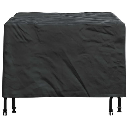 Möbelbezug Uni Schwarz 60 x 60 x 45 cm Stoff
