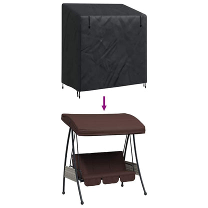 Hollywoodschaukel-Abdeckung 135 x 100 x 165 cm