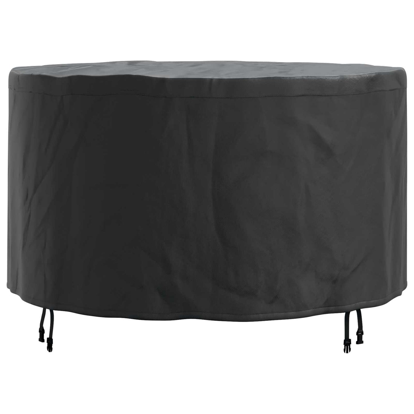 Gartenmöbelabdeckung Schwarz 128 x 128 x 71 cm 210D-Gewebe