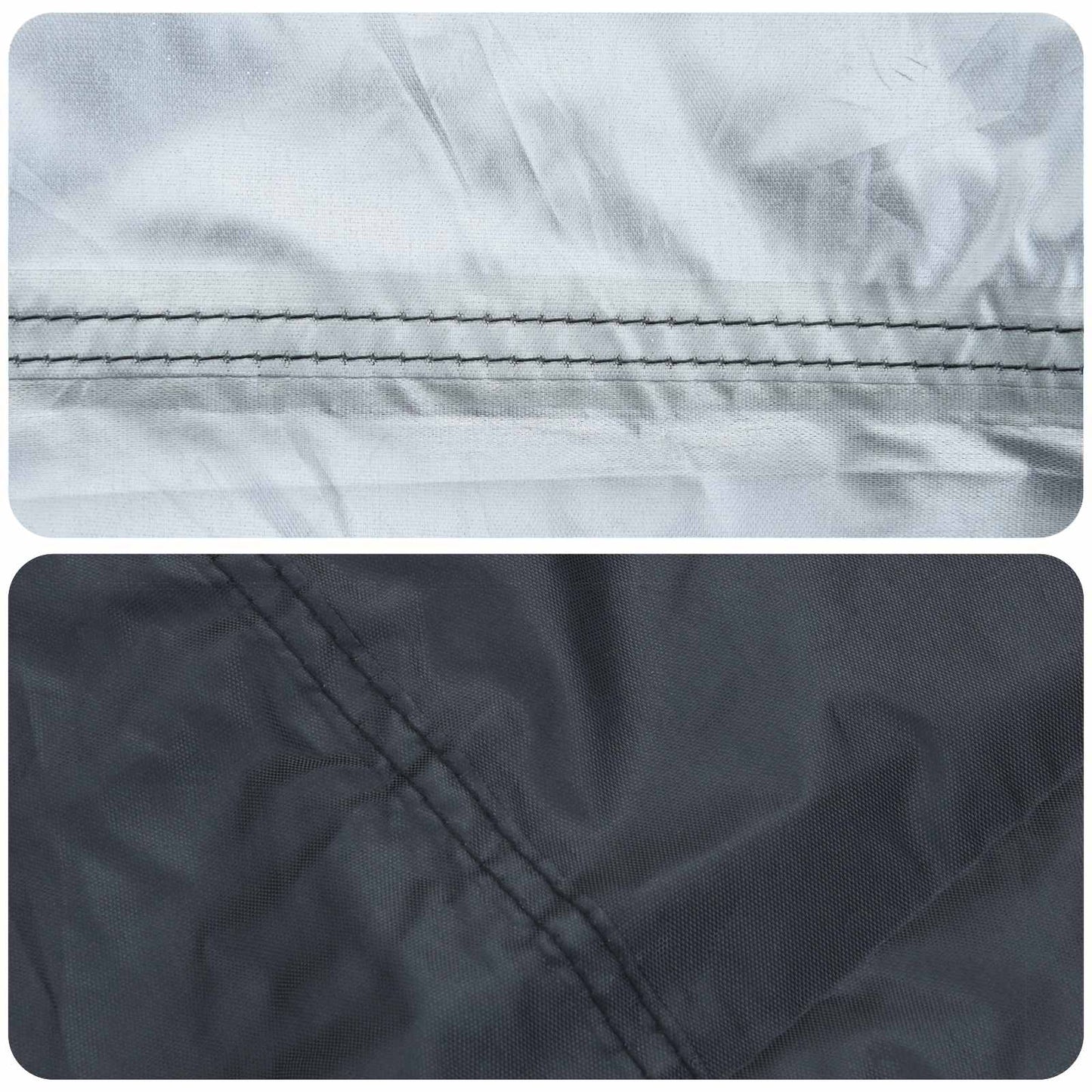 Gartenmöbelabdeckung 244 x 244 x 105 cm 600d Oxford-Gewebe