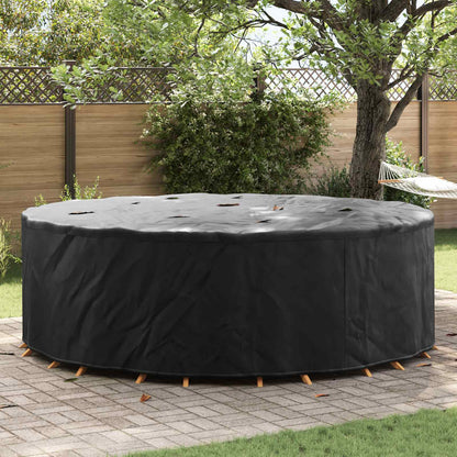 Gartenmöbelabdeckung Schwarz 279 x 279 x 105 cm 600D-Gewebe