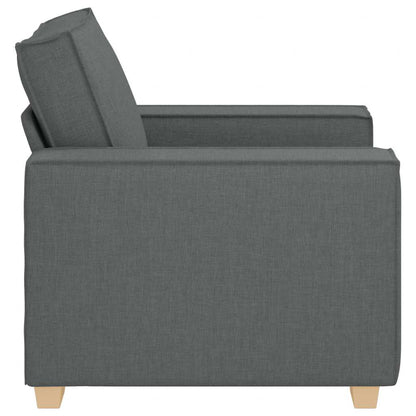 vidaXL Sofa Stuhl Dunkelgrau 100x78x84 cm Stoff
