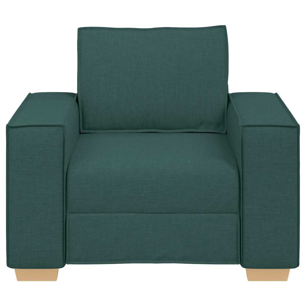 vidaXL Sofa Stuhl Dunkelgrün 100x78x84 cm Stoff