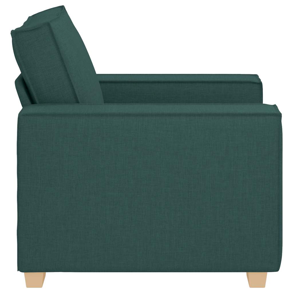 Sofa Stuhl Dunkelgrün 100x78x84 cm Stoff