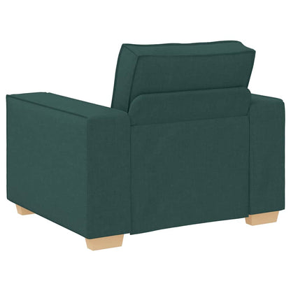Sofa Stuhl Dunkelgrün 100x78x84 cm Stoff