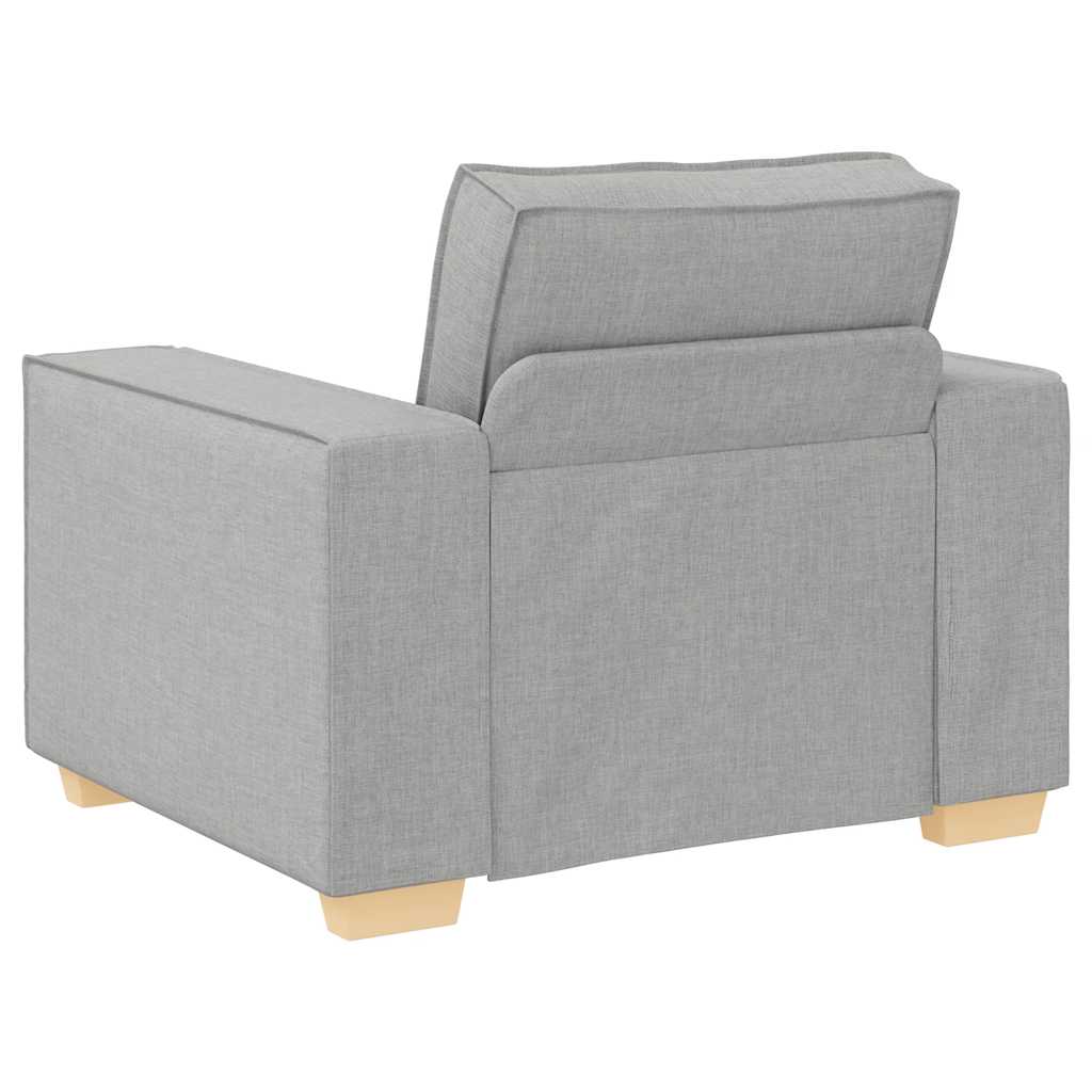 Sofa Stuhl Wolkengrau 100x78x84 cm Stoff