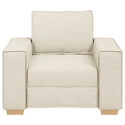 vidaXL Sofa Stuhl Leinen 60 cm