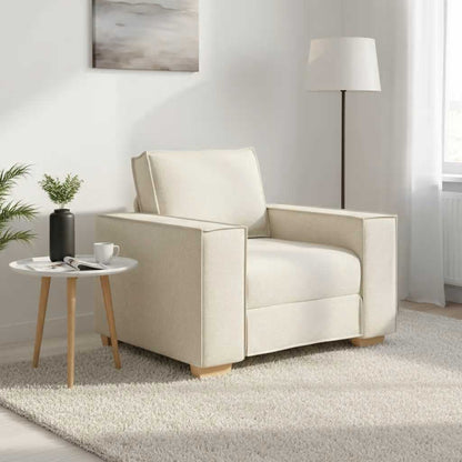 vidaXL Sofa Stuhl Leinen 60 cm
