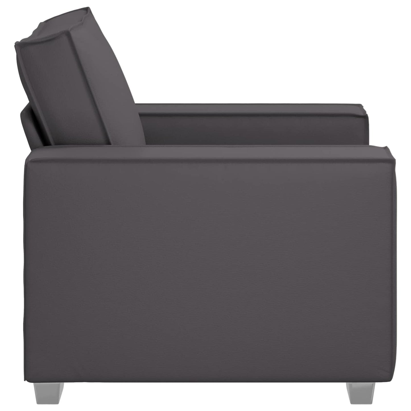 vidaXL Sofa Grau 99 x 80 x 84 cm Stoff