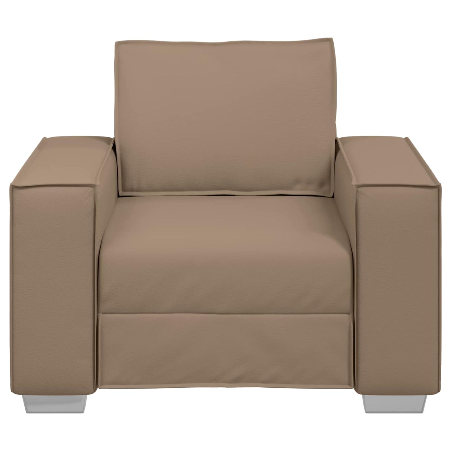 vidaXL Sofa Cappuccino 99 x 80 x 84 cm Stoff