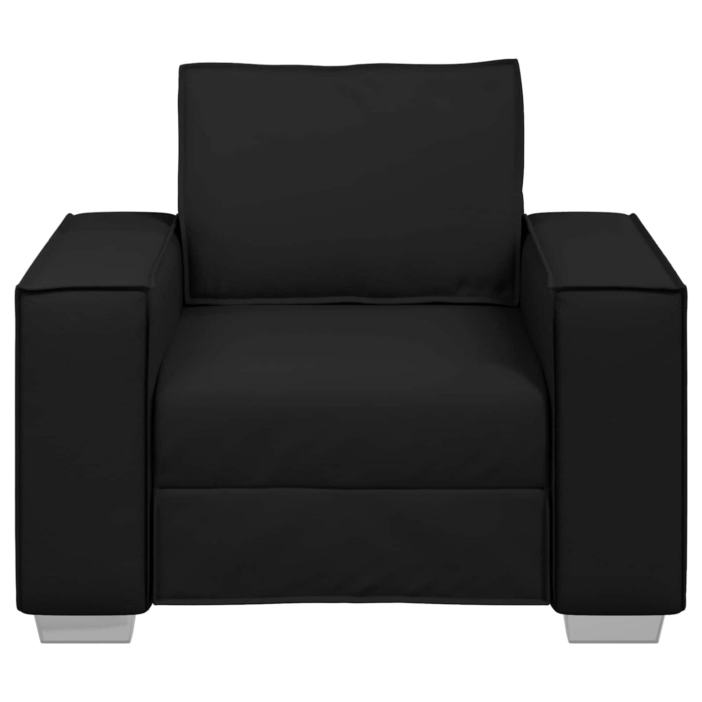 vidaXL Sofa Schwarz 99 x 80 x 84 cm Stoff