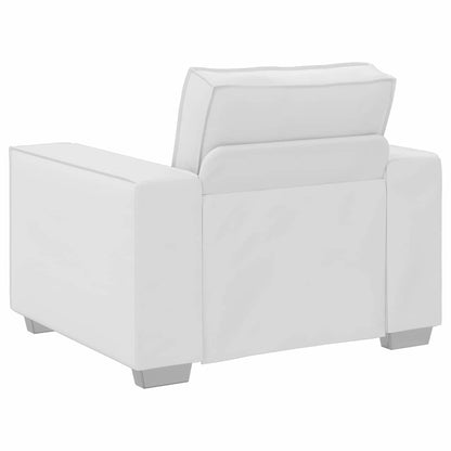 vidaXL Sofa Weiß 99 x 78 x 84 cm Stoff
