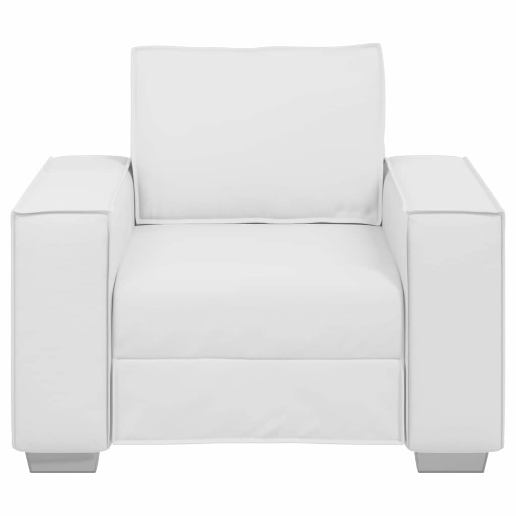 vidaXL Sofa Weiß 99 x 78 x 84 cm Stoff