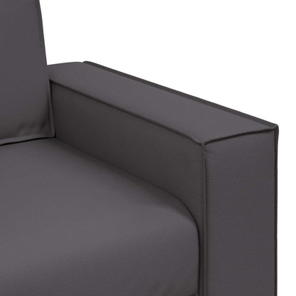 vidaXL Sofa Grau 160 x 80 x 84 cm Stoff