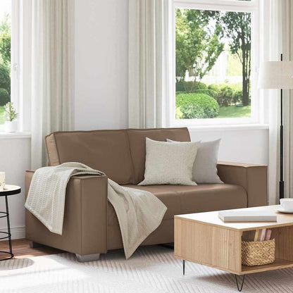 vidaXL Sofa Cappuccino 160 x 80 x 84 cm Stoff