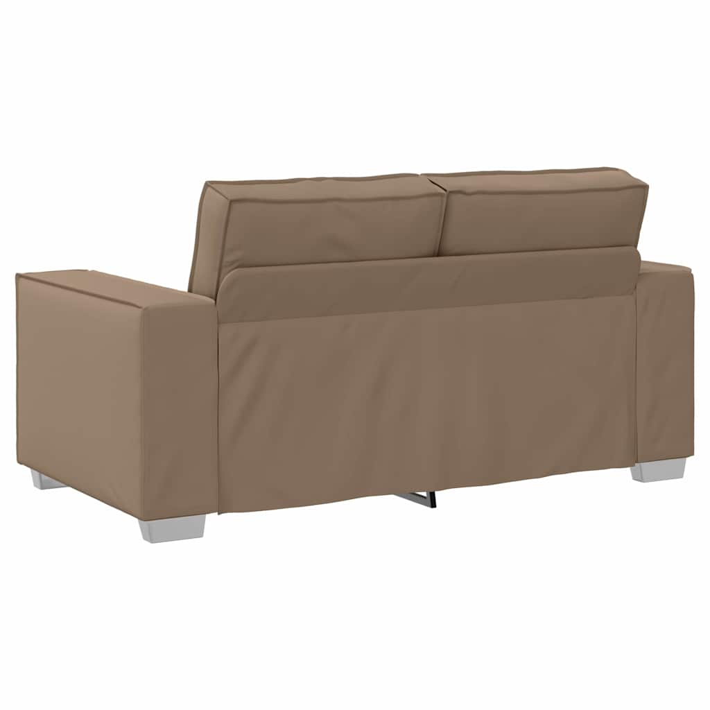 vidaXL Sofa Cappuccino 160 x 80 x 84 cm Stoff