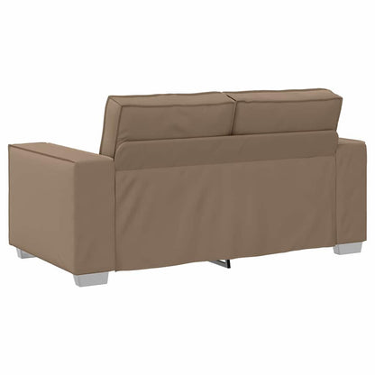 vidaXL Sofa Cappuccino 160 x 80 x 84 cm Stoff