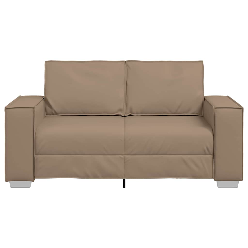 vidaXL Sofa Cappuccino 160 x 80 x 84 cm Stoff