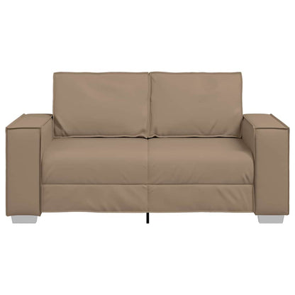 vidaXL Sofa Cappuccino 160 x 80 x 84 cm Stoff