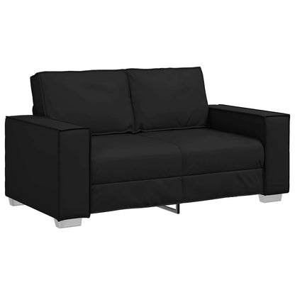 Sofa Schwarz 160 x 80 x 84 cm Stoff