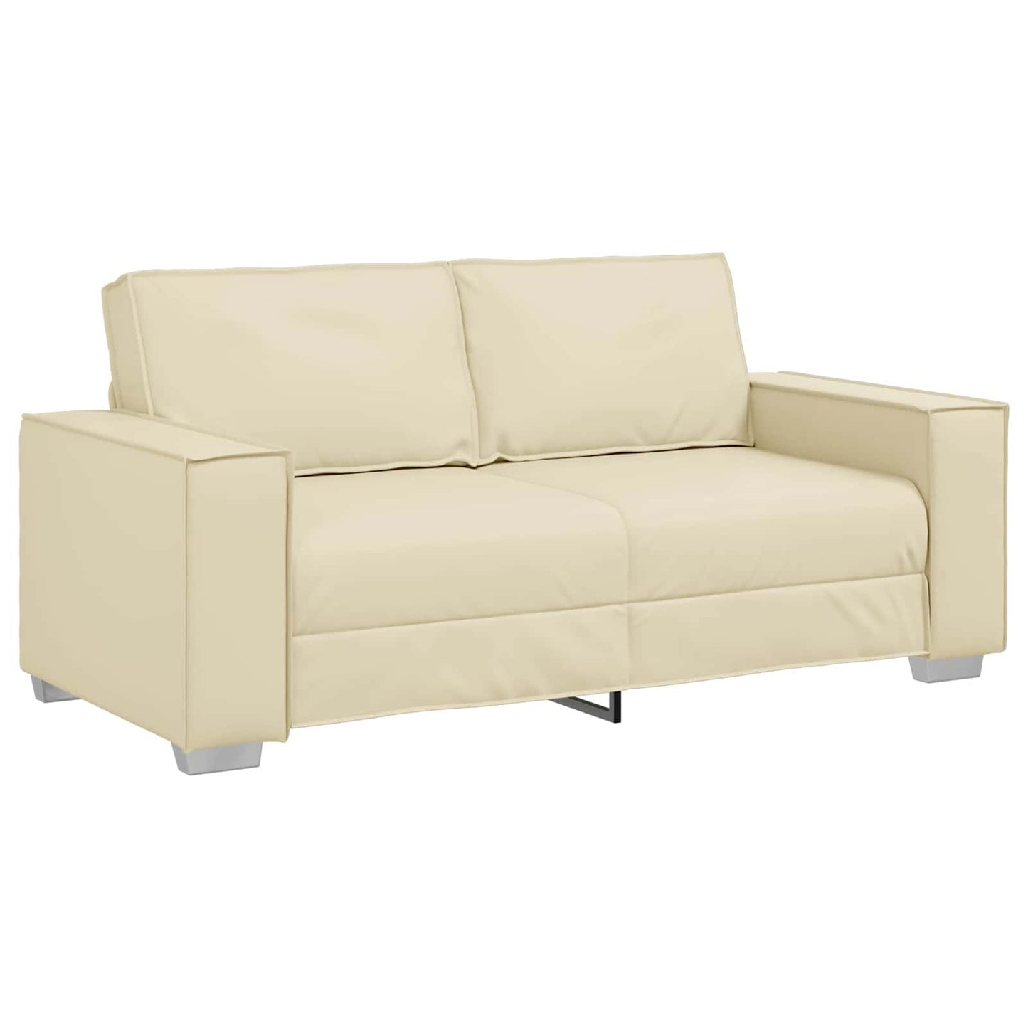 Sofa Creme 180 x 80 x 84 cm Stoff