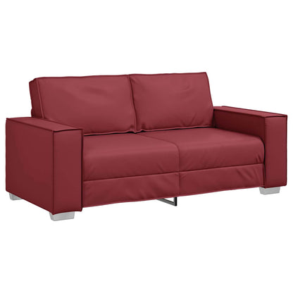 vidaXL Sofa Weinrot 180 x 78 x 84 cm Stoff