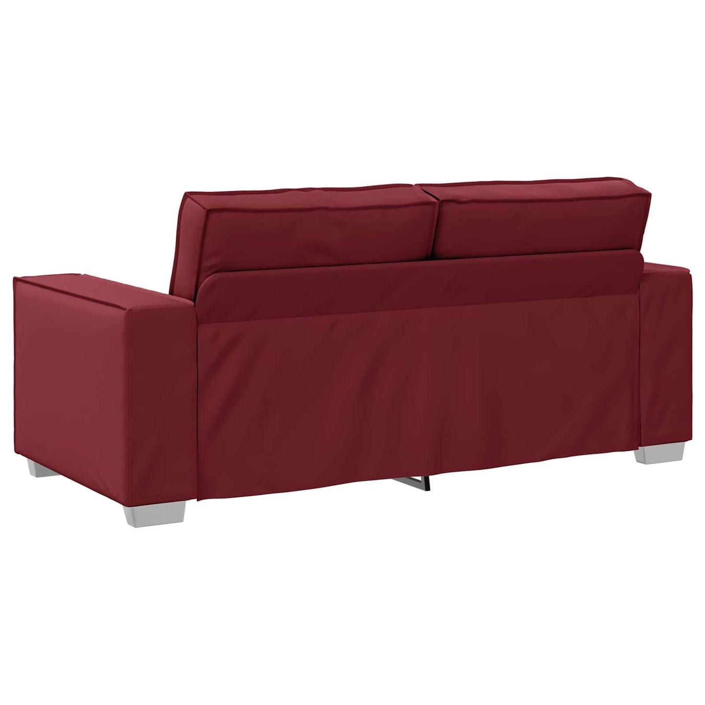 vidaXL Sofa Weinrot 180 x 78 x 84 cm Stoff