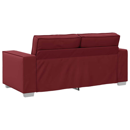 vidaXL Sofa Weinrot 180 x 78 x 84 cm Stoff