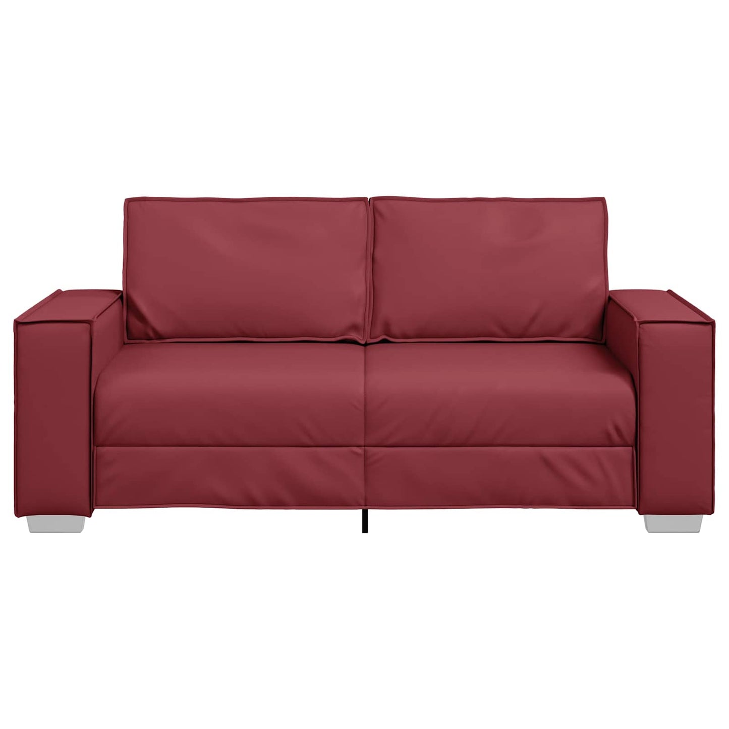 vidaXL Sofa Weinrot 180 x 78 x 84 cm Stoff