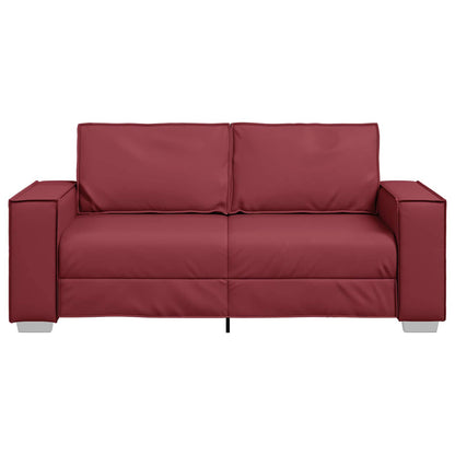 vidaXL Sofa Weinrot 180 x 78 x 84 cm Stoff