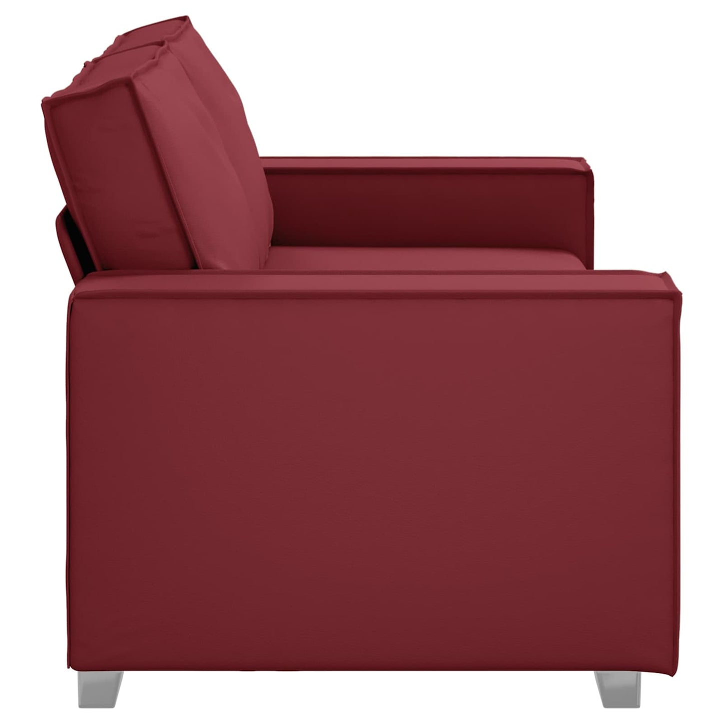vidaXL Sofa Weinrot 180 x 78 x 84 cm Stoff