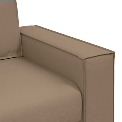 vidaXL Sofa Cappuccino 180 x 80 x 84 cm Stoff