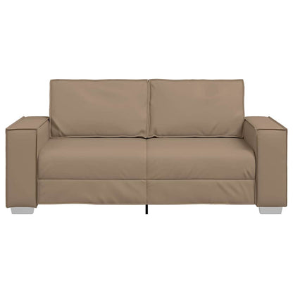 vidaXL Sofa Cappuccino 180 x 80 x 84 cm Stoff