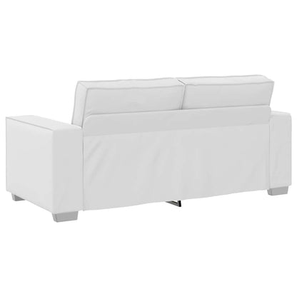 vidaXL Sofa Weiß 180 x 80 x 84 cm Stoff